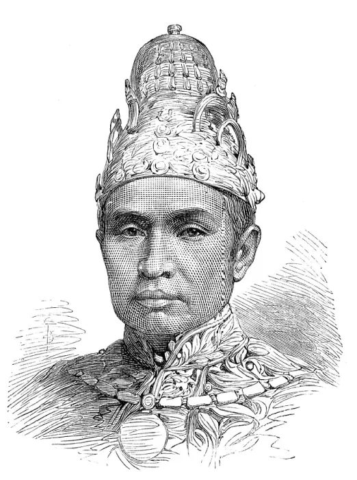 Framed Print : Mohammed Suleiman Khalifat, Sultan of Koetei, Borneo, 1880. Creator: Unknown Framed Print : Mohammed Suleiman Khalifat, Sultan of Koetei, Borneo, 1880. Creator: Unknown