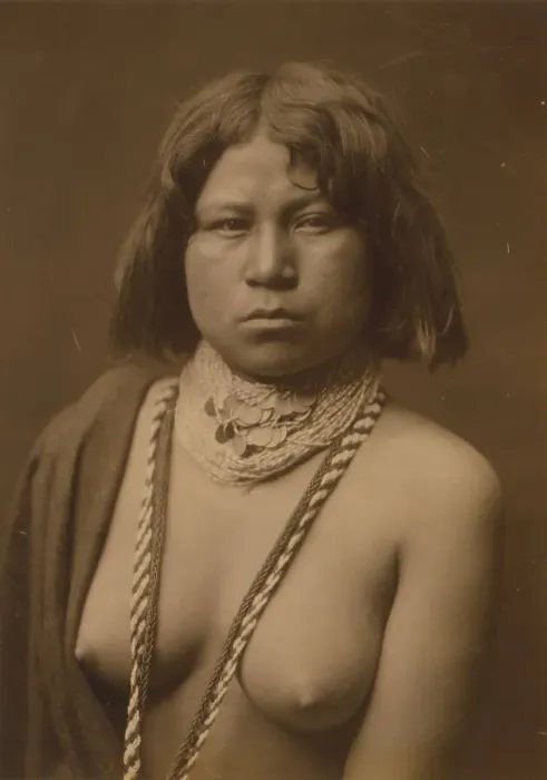Framed Print : Mohave-Judith, c1903. Creator: Edward Sheriff Curtis Framed Print : Mohave-Judith, c1903. Creator: Edward Sheriff Curtis