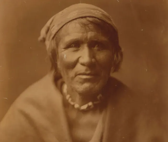 Framed Print : A Mohave type, c1903. Creator: Edward Sheriff Curtis Framed Print : A Mohave type, c1903. Creator: Edward Sheriff Curtis