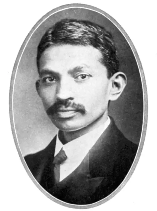 Framed Print : Mohondas Karamchand Gandhi (1869-1948), as a young man Framed Print : Mohondas Karamchand Gandhi (1869-1948), as a young man