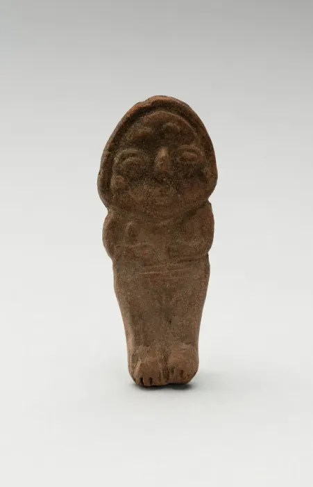 Framed Print : Mold-Made Female Figurine, c. A. D. 100 / 600. Creator: Unknown Framed Print : Mold-Made Female Figurine, c. A. D. 100 / 600. Creator: Unknown