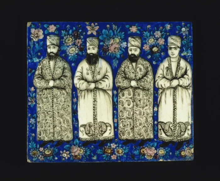 Framed Print : Molded Tile, Mid of the 19th cen Artist: Anonymous master Framed Print : Molded Tile, Mid of the 19th cen Artist: Anonymous master