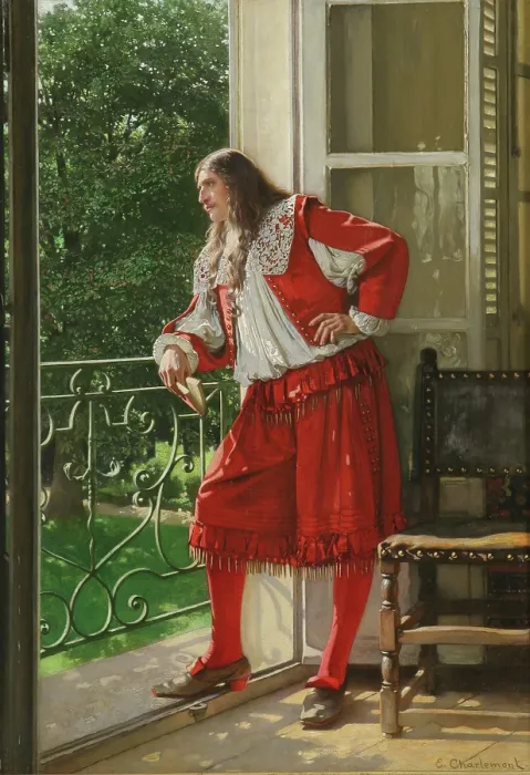 Framed Print : Moliere. Creator: Charlemont, Eduard (1848-1906) Framed Print : Moliere. Creator: Charlemont, Eduard (1848-1906)