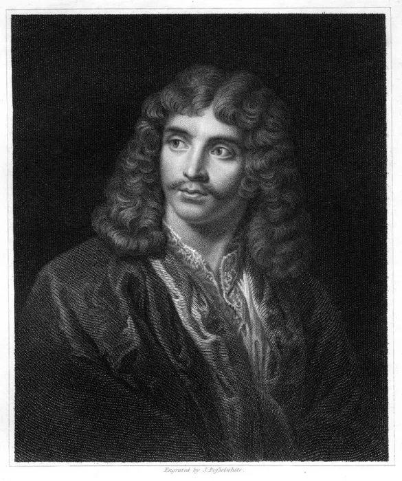 Framed Print : Moliere, French theatre writer, director and actor, (1833). Artist: J Posselwhite Framed Print : Moliere, French theatre writer, director and actor, (1833). Artist: J Posselwhite