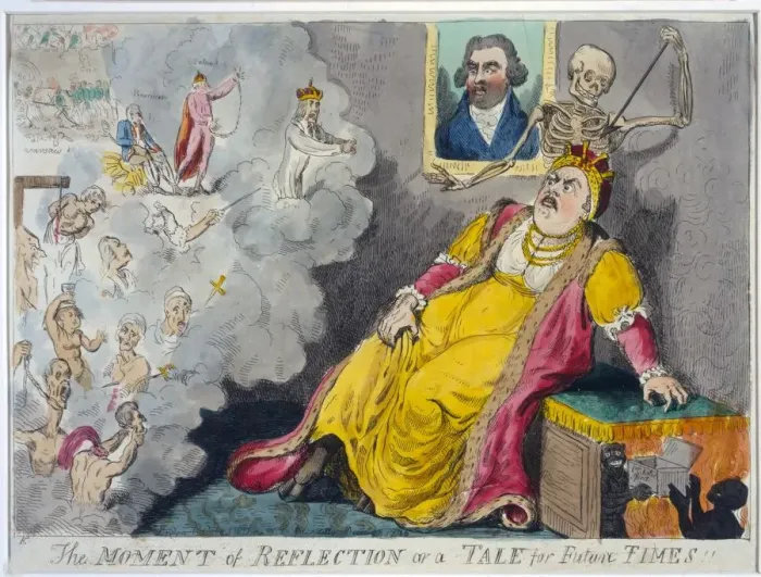 Framed Print : The Moment of Reflection or a Tale for Future Times, 1796 Framed Print : The Moment of Reflection or a Tale for Future Times, 1796