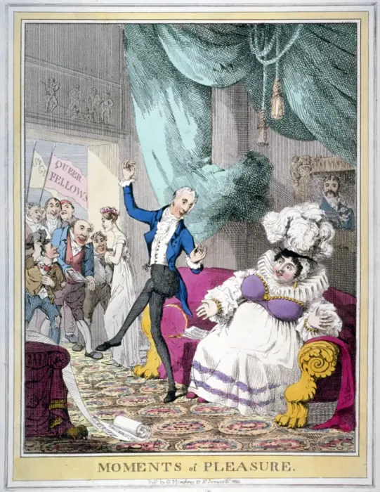 Framed Print : Moments of pleasure, 1820 Framed Print : Moments of pleasure, 1820
