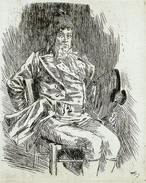 Mon Grand-Oncle, 1875. Creator: Félicien Rops