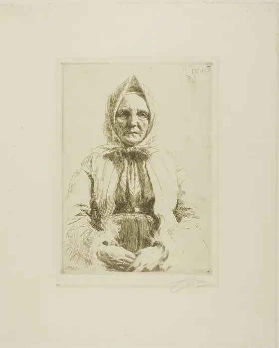 Framed Print : Mona, 1911. Creator: Anders Leonard Zorn Framed Print : Mona, 1911. Creator: Anders Leonard Zorn