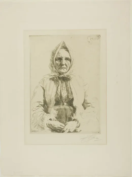 Framed Print : Mona, 1911. Creator: Anders Leonard Zorn Framed Print : Mona, 1911. Creator: Anders Leonard Zorn