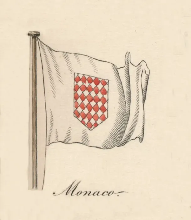 Framed Print : Monaco, 1838 Framed Print : Monaco, 1838