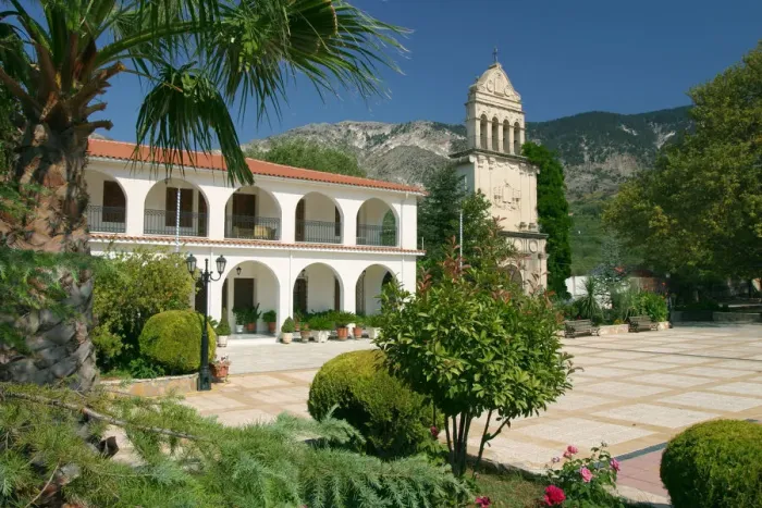 Framed Print : Monastery of Agios Gerasimos, Kefalonia, Greece Framed Print : Monastery of Agios Gerasimos, Kefalonia, Greece