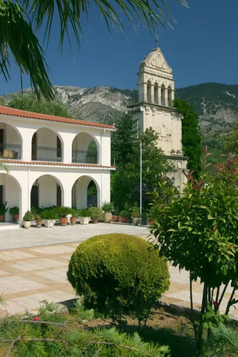 Framed Print : Monastery of Agios Gerasimos, Kefalonia, Greece Framed Print : Monastery of Agios Gerasimos, Kefalonia, Greece