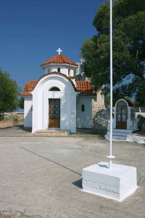 Framed Print : Monastery of Agrilion Church, Kefalonia, Greece Framed Print : Monastery of Agrilion Church, Kefalonia, Greece