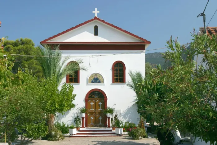 Framed Print : Monastery of Agrilion, Kefalonia, Greece Framed Print : Monastery of Agrilion, Kefalonia, Greece