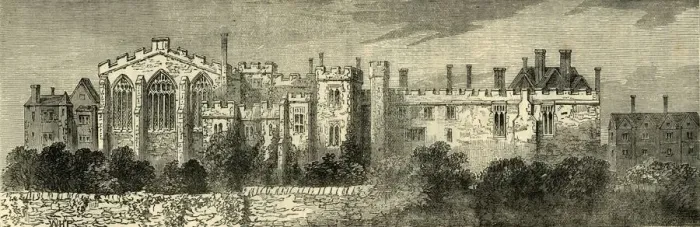 Framed Print : The Monastery of St. John of Jerusalem, Clerkenwell - General View from the South-East, (c1872) Framed Print : The Monastery of St. John of Jerusalem, Clerkenwell - General View from the South-East, (c1872)