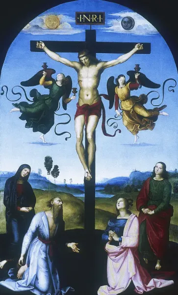 Mond Crucifixion, c1530 Print - Raphael. Art Prints, Posters