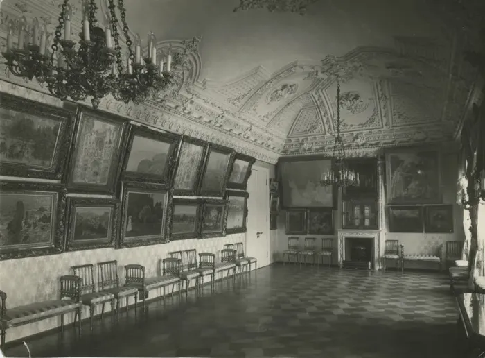 Framed Print : The Monet Room in Shchukins house, 1914 Framed Print : The Monet Room in Shchukins house, 1914