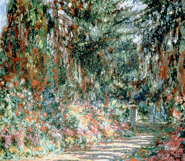 Monets Garden c1880. Artist: Claude Monet