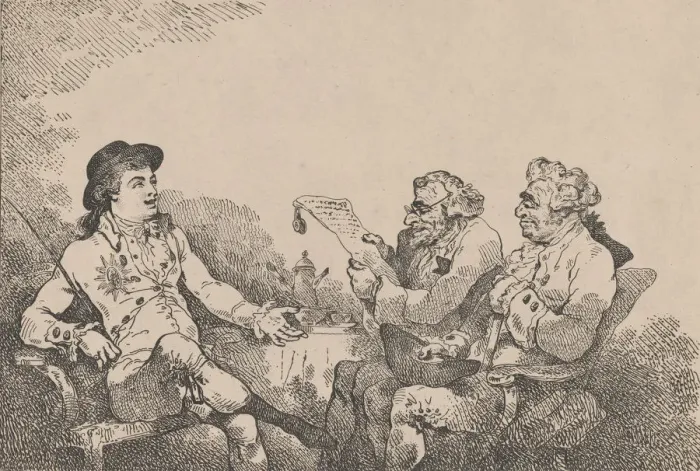 Framed Print : Money Lenders, November 8, 1784. November 8, 1784. Creator: Thomas Rowlandson Framed Print : Money Lenders, November 8, 1784. November 8, 1784. Creator: Thomas Rowlandson