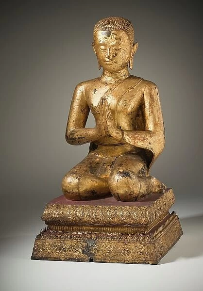 Monk Devotee (image 1 of 2), 19th century. Creator: Unknown
