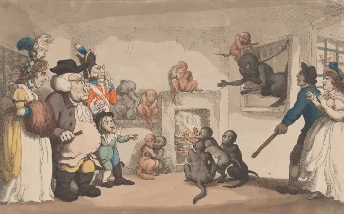 Framed Print : The Monkey Room in the Tower, December 20, 1799. December 20, 1799 Framed Print : The Monkey Room in the Tower, December 20, 1799. December 20, 1799