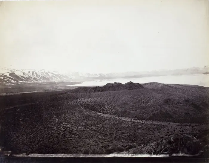 Framed Print : Mono Lake, Volcano, 13, 000 Feet, 1868. Creator: Tim O Sullivan Framed Print : Mono Lake, Volcano, 13, 000 Feet, 1868. Creator: Tim O Sullivan