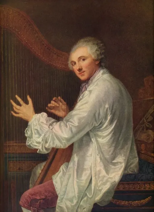 Framed Print : Monsieur de La Live de Jully, c1759. Artist: Jean-Baptiste Greuze Framed Print : Monsieur de La Live de Jully, c1759. Artist: Jean-Baptiste Greuze