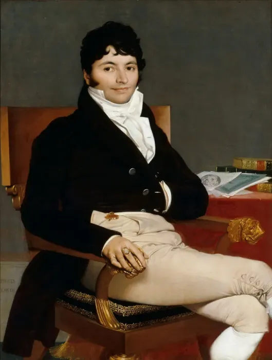Framed Print : Monsieur Philibert Riviere, 1804-1805 Framed Print : Monsieur Philibert Riviere, 1804-1805