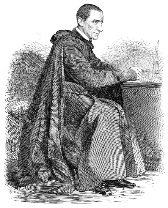 Framed Print : Monsignore De Mérode, lately the Pope's Minister of War, 1865. Creator: Unknown Framed Print : Monsignore De Mérode, lately the Pope's Minister of War, 1865. Creator: Unknown