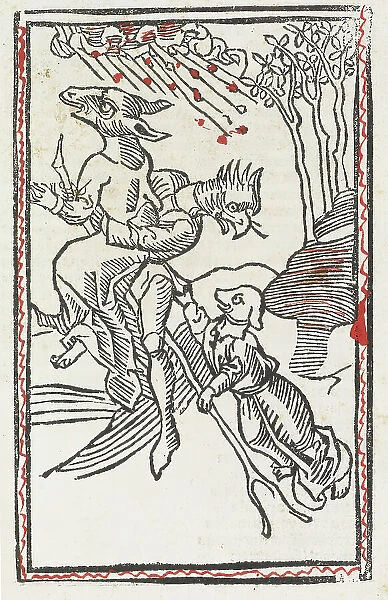 Monsters and mythical creatures, 1489. Creator: Unknown