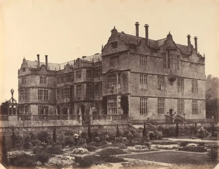 Framed Print : Montacute House near Yeovil, 1857-60. Creator: Alfred Capel-Cure Framed Print : Montacute House near Yeovil, 1857-60. Creator: Alfred Capel-Cure