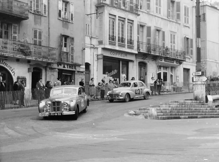 Framed Print : Monte Carlo Rally, 1954 Framed Print : Monte Carlo Rally, 1954