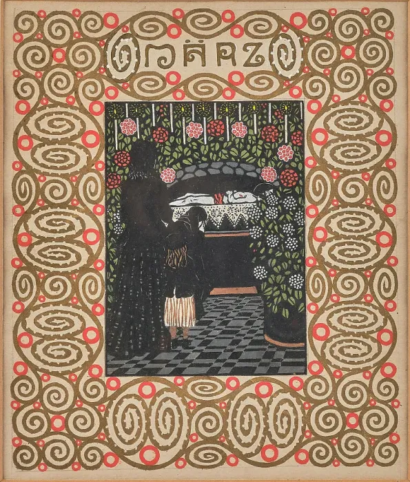 Framed Print : Monthly newsletter: March. Creator: Krenek, Carl (1880-1949) Framed Print : Monthly newsletter: March. Creator: Krenek, Carl (1880-1949)