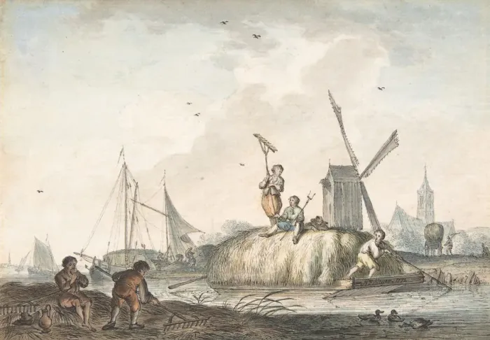 Framed Print : The Twelve Months, 1772. Creator: Hendrik Meijer Framed Print : The Twelve Months, 1772. Creator: Hendrik Meijer