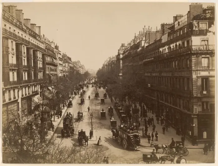 Framed Print : Montmartre, 1870. Creator: Unknown Framed Print : Montmartre, 1870. Creator: Unknown