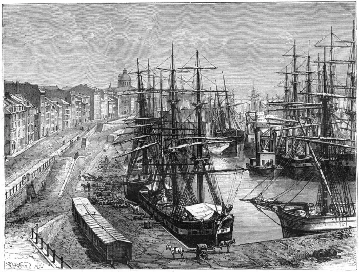 Framed Print : Montreal, Canada, 19th century
