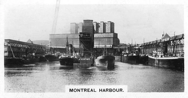 Montreal Harbour, Quebec, Canada, c1920s