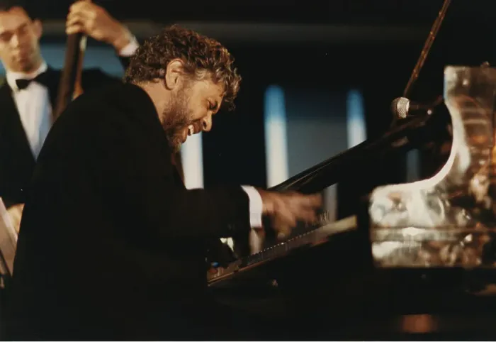 Framed Print : Monty Alexander, North Sea Jazz Festival, Netherlands, 1991. Creator: Brian Foskett Framed Print : Monty Alexander, North Sea Jazz Festival, Netherlands, 1991. Creator: Brian Foskett