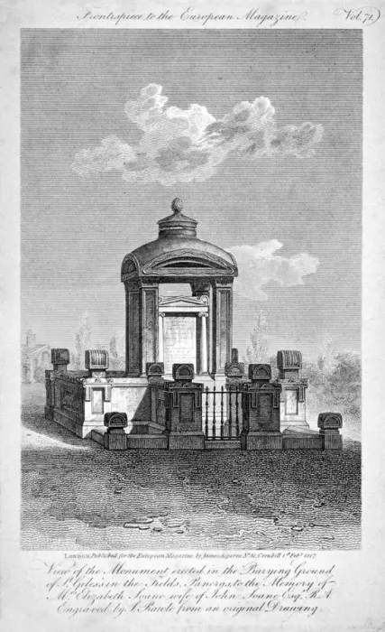 Framed Print : Monument in the churchyard of St Giles in the Fields, Holborn, London, 1817. Artist Framed Print : Monument in the churchyard of St Giles in the Fields, Holborn, London, 1817. Artist