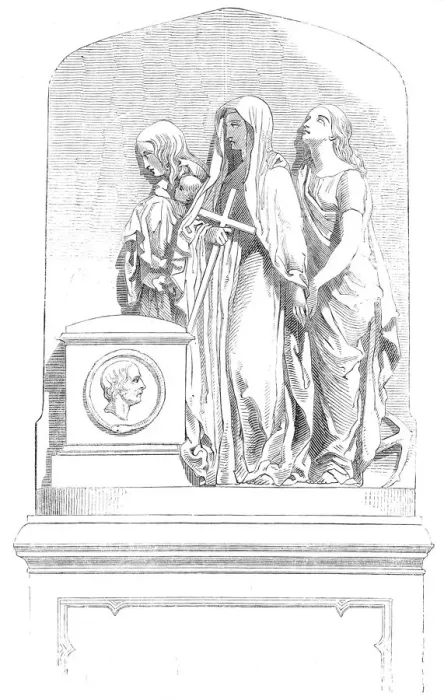 Framed Print : Monument to Dr. Alison, at Edinburgh, 1845. Creator: Unknown Framed Print : Monument to Dr. Alison, at Edinburgh, 1845. Creator: Unknown