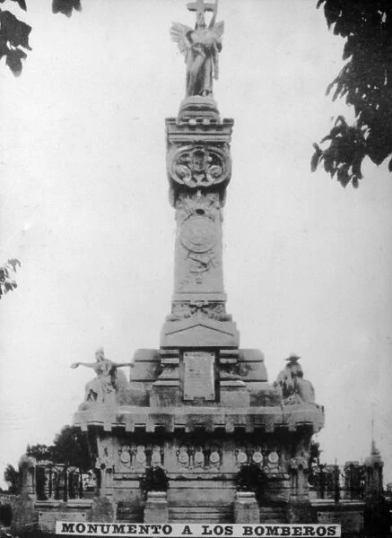 Monument to Firefighters, (1897), 1920s