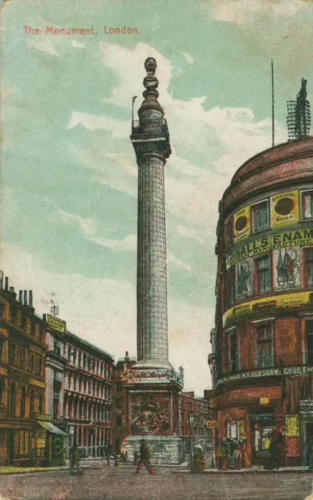 Framed Print : Monument, London Framed Print : Monument, London
