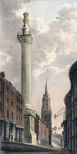 Monument, London, 1812