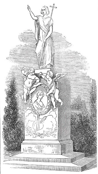 Monument to Madame Soyer, in Kensal Green Cemetery, 1844. Creator: Unknown