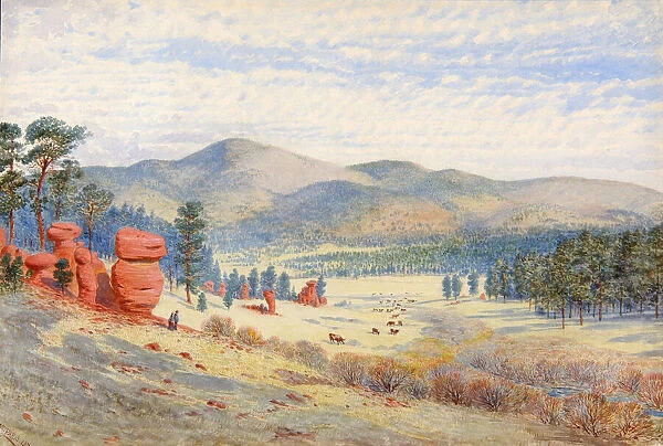 In Monument Park, Colorado, 1874. Creator: Walter Paris