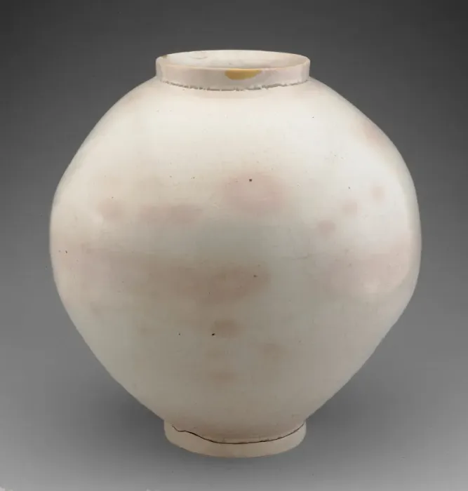 Framed Print : Moon Jar, Korea, Joseon dynasty (1392-1910), 17th century. Creator: Unknown Framed Print : Moon Jar, Korea, Joseon dynasty (1392-1910), 17th century. Creator: Unknown