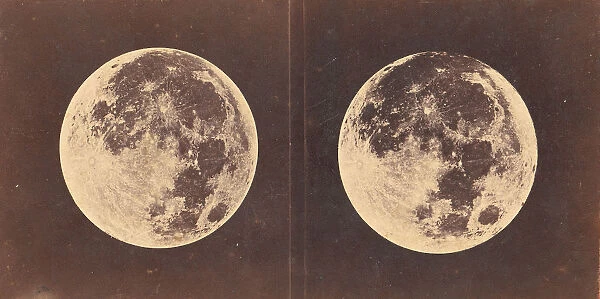 Full Moon: The Left Hand Moon was Photographed June 2nd, 1871