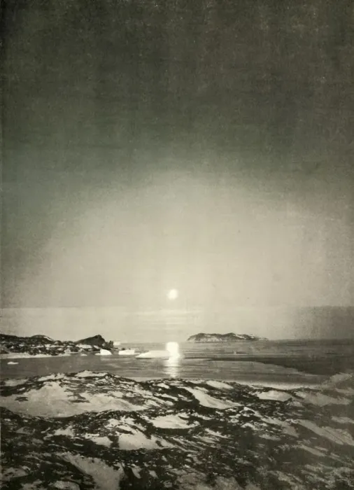Framed Print : The Full Moon in the Time of Autumn Twilight, c1908, (1909)