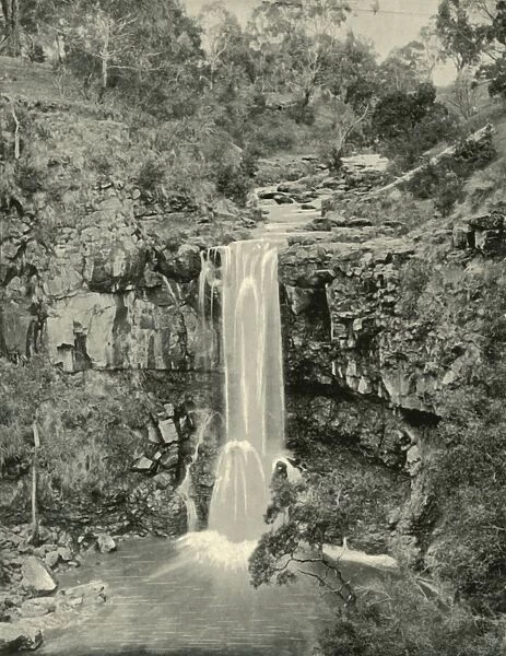 Moorabool Falls, Victoria, 1901. Creator: Unknown