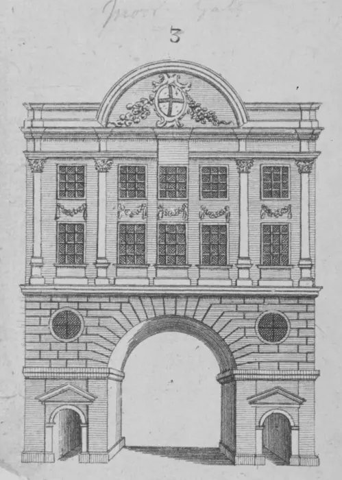 Framed Print : Moorgate, City of London, 1760. Artist Framed Print : Moorgate, City of London, 1760. Artist